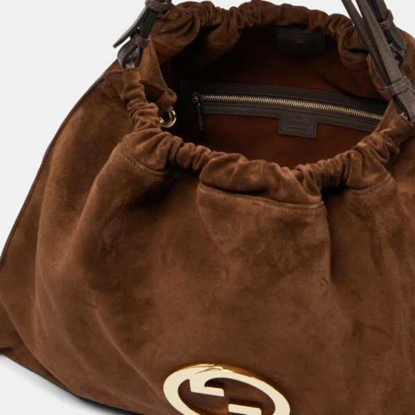Gucci Blondie Large Tote Bag - Brown