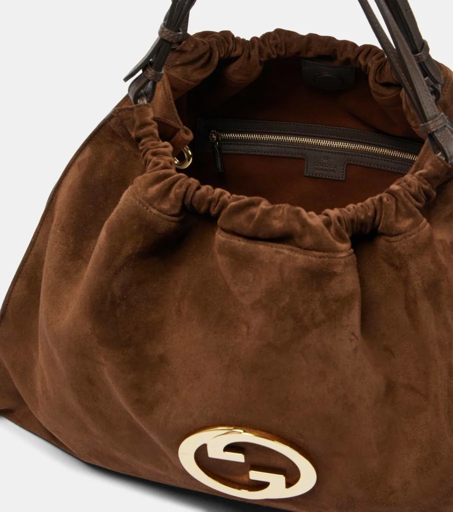 Gucci Blondie Large Tote Bag - Brown
