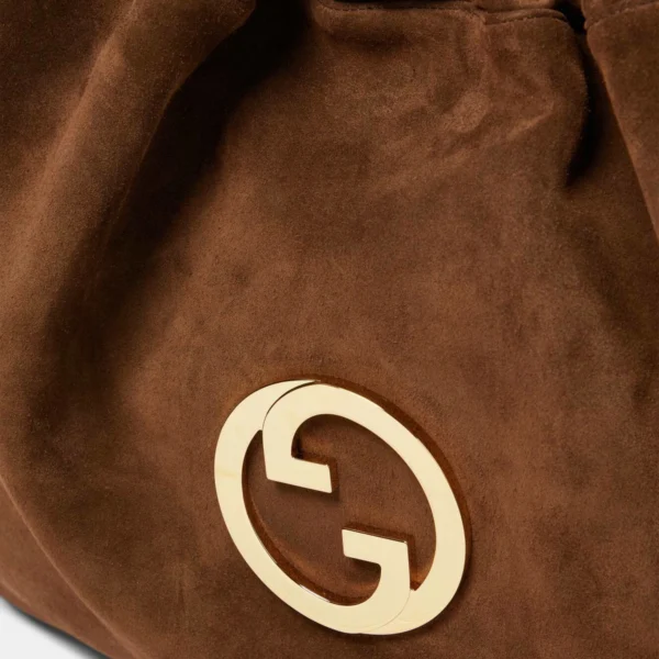 Gucci Blondie Large Tote Bag - Brown