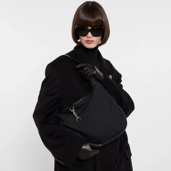 Gucci Jackie 1961 Large Crossbody Bag - Black