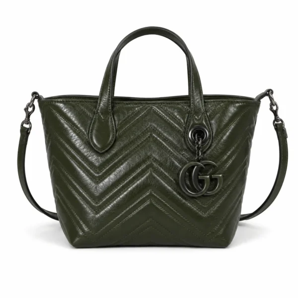 Gucci GG Marmont Small Tote Bag - Green
