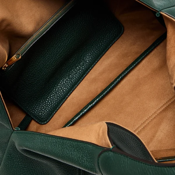 Gucci Horsebit Leather Small Shoulder Bag - Green