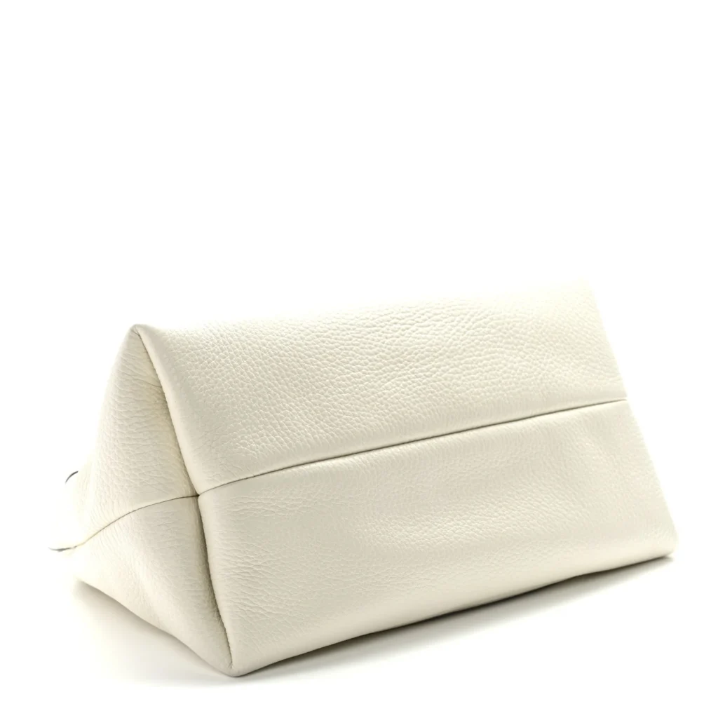 Gucci Horsebit Leather Small Shoulder Bag - White