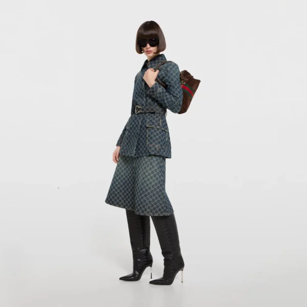 Gucci Borsetto Medium Boston Bag - Brown