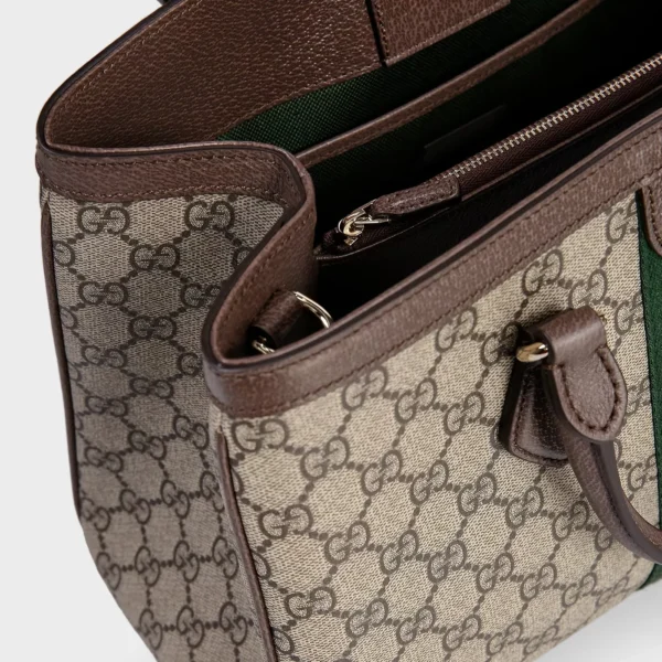 Gucci Ophidia Medium Tote Bag Beige