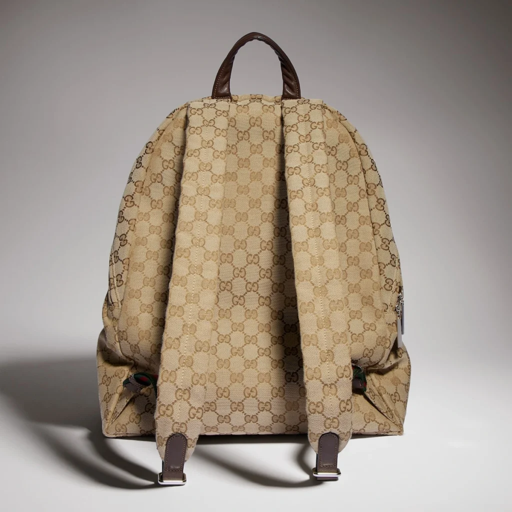 Gucci Tag Large Backpack Beige
