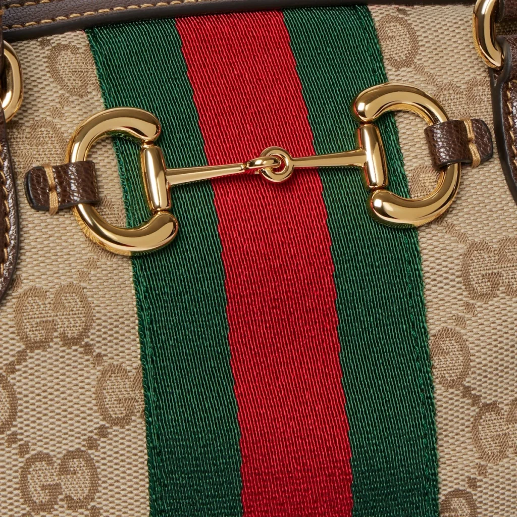 Gucci Borsetto Medium Boston Bag - Beige