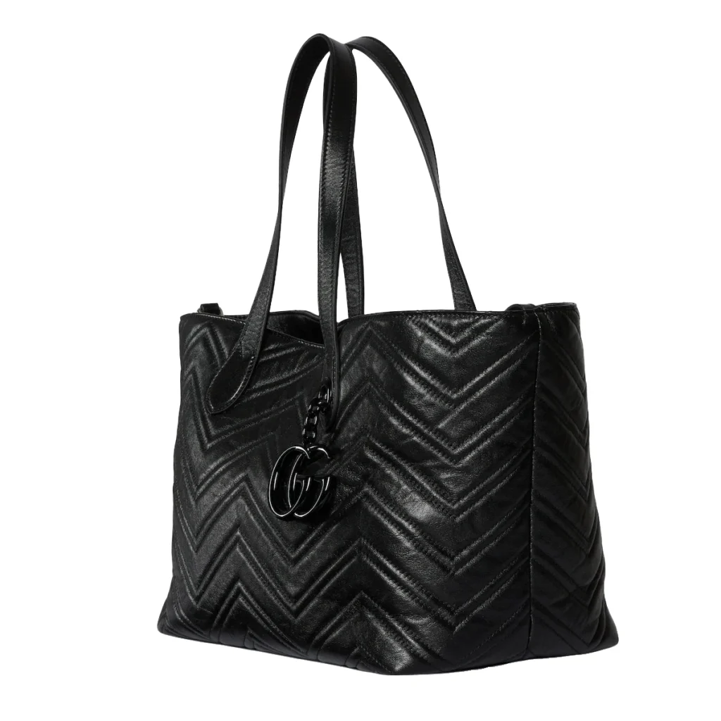 Gucci GG Marmont Medium Tote Bag - Black