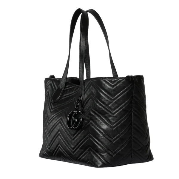 Gucci GG Marmont Medium Tote Bag - Black