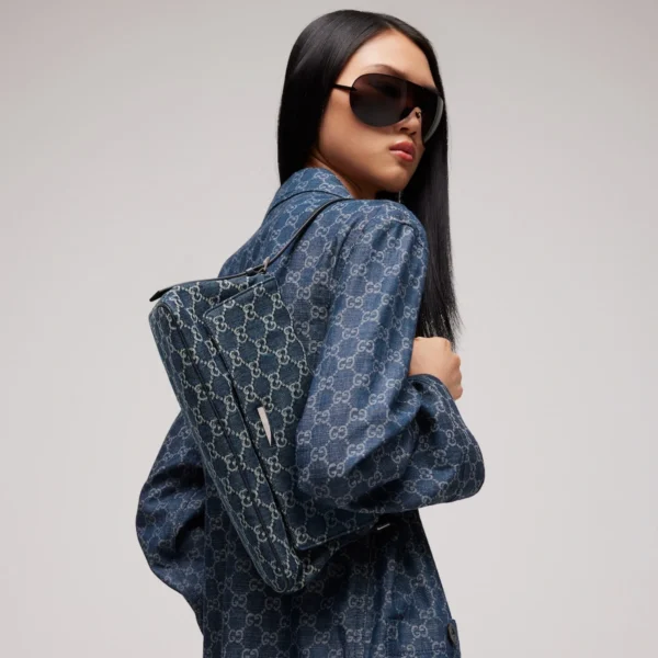 Gucci Madison Medium Shoulder Bag - Blue