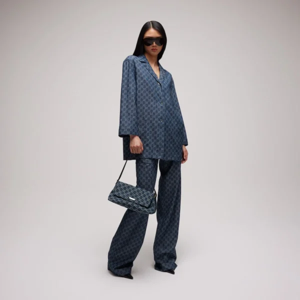 Gucci Madison Medium Shoulder Bag - Blue