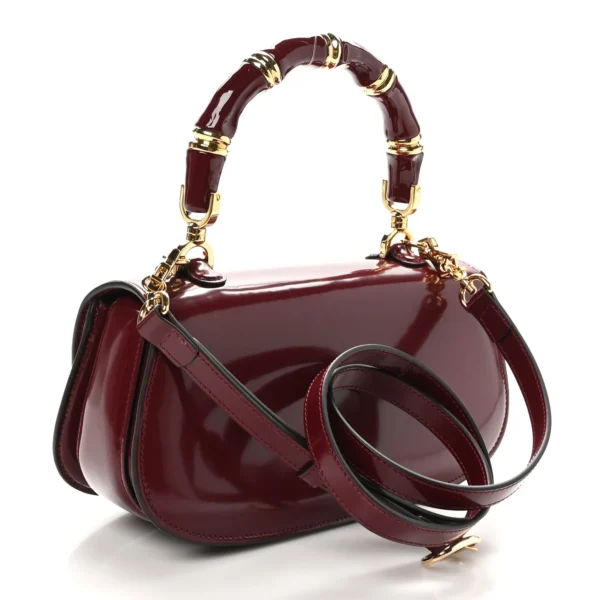 Gucci Bamboo Diva Medium Bag - Red