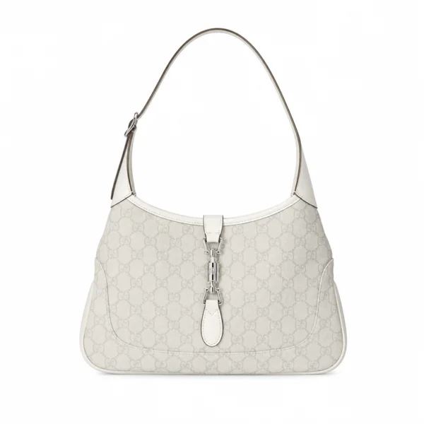 Gucci Jackie O Bouvier Medium Hobo Bag White