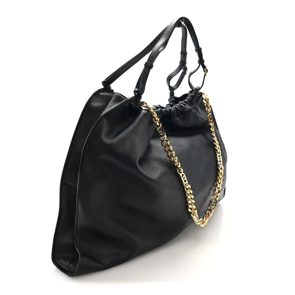 Gucci Blondie Large Tote Bag - Black