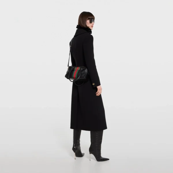 Gucci Borsetto Medium Boston Bag - Black