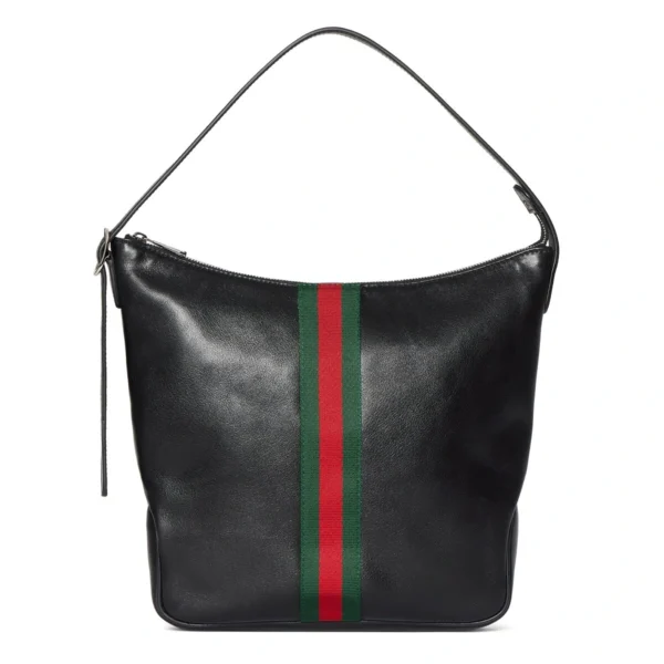Gucci Lunetta Medium Crossbody Bag - Black
