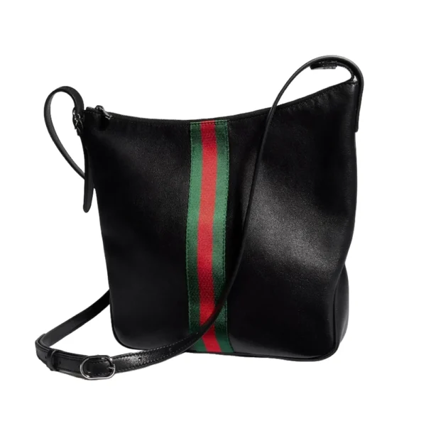 Gucci Lunetta Medium Crossbody Bag - Black