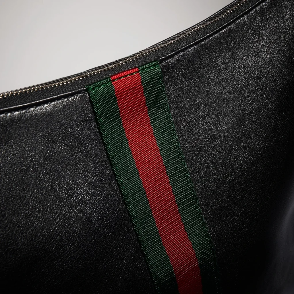 Gucci Lunetta Medium Crossbody Bag - Black