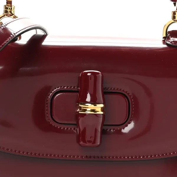 Gucci Bamboo Diva Medium Bag - Red