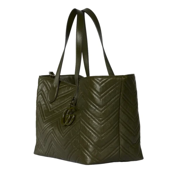 Gucci GG Marmont Medium Tote Bag - Green