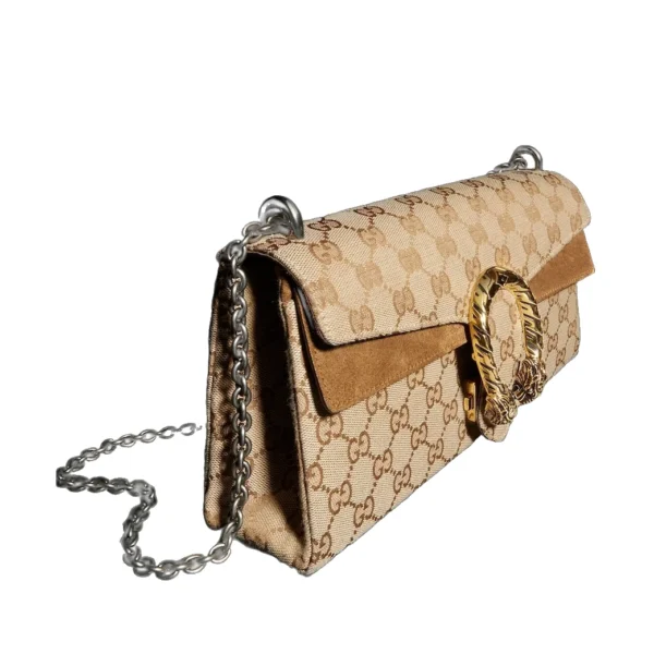 Gucci Dionysus Medium Shoulder Bag - Beige