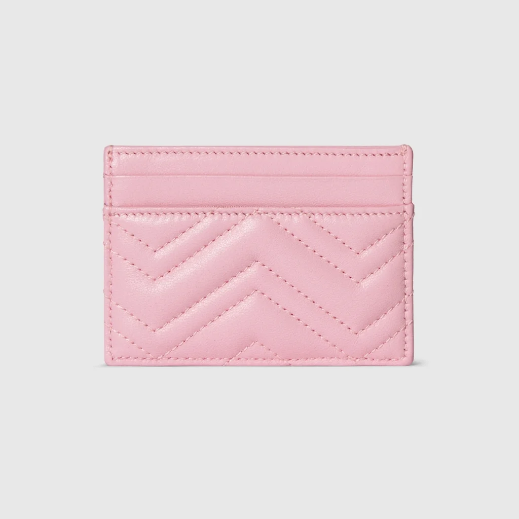 Gucci GG Marmont Card Case - Pink