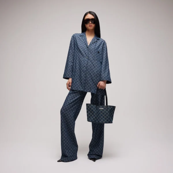 Gucci Tribeca Small Tote Bag Blue