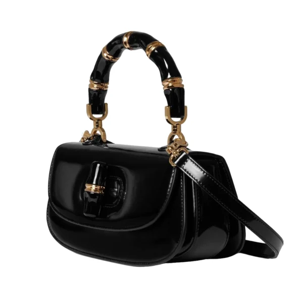 Gucci Bamboo Diva Medium Bag - Black