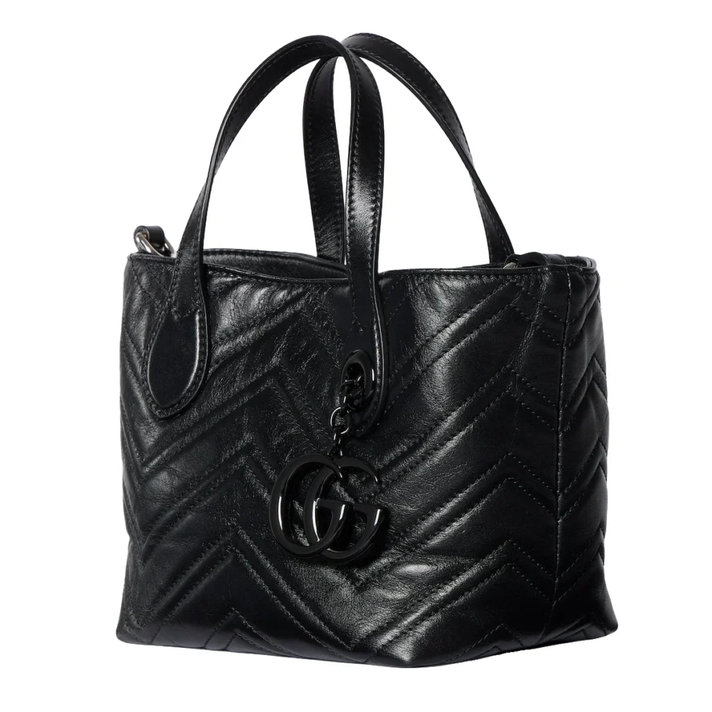 Gucci GG Marmont Small Tote Bag - Black