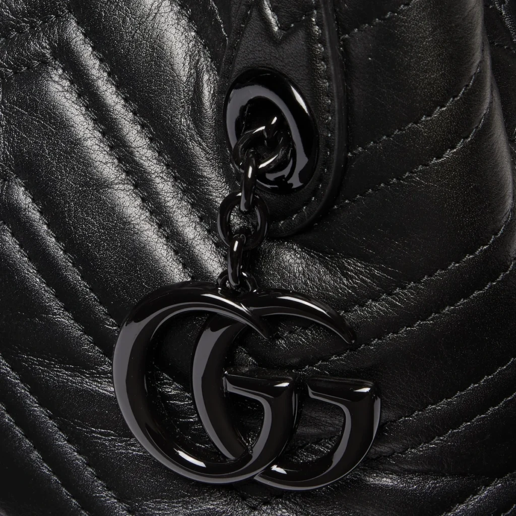 Gucci GG Marmont Small Tote Bag - Black