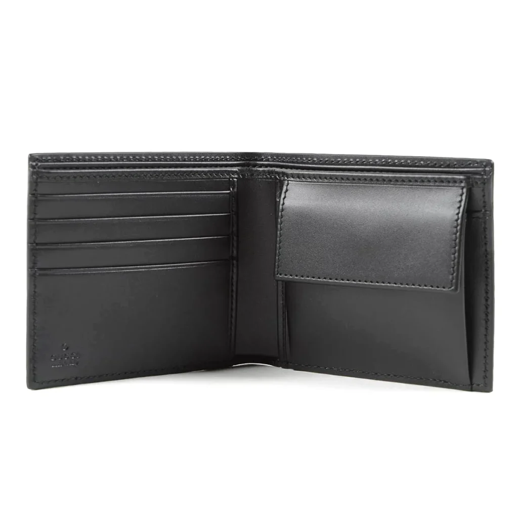 Gucci Essence Classic Bi-Fold Wallet - Black