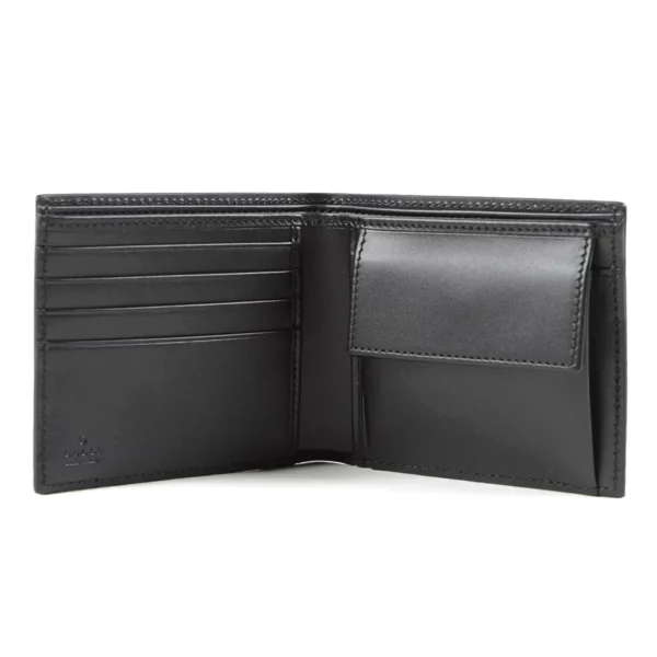 Gucci Essence Classic Bi-Fold Wallet - Black