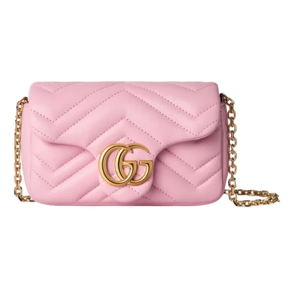 Gucci GG Marmont Mini Shoulder Bag Model 2 - Pink
