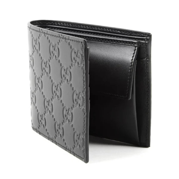 Gucci Essence Classic Bi-Fold Wallet - Black