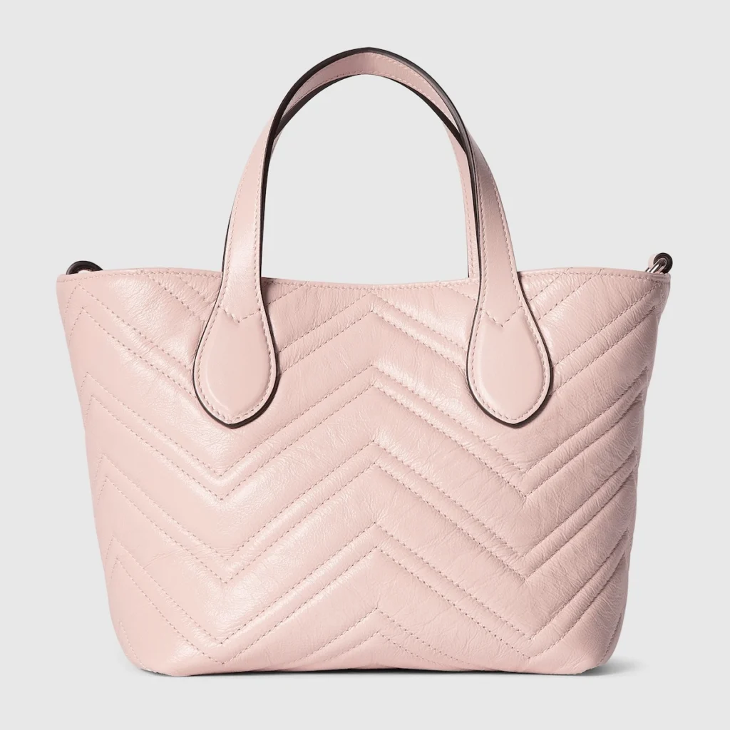 Gucci GG Marmont Small Tote Bag - Pink