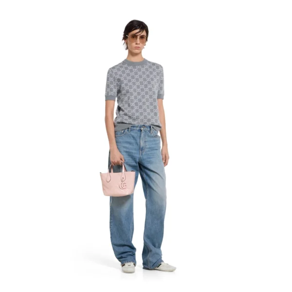 Gucci GG Marmont Small Tote Bag - Pink