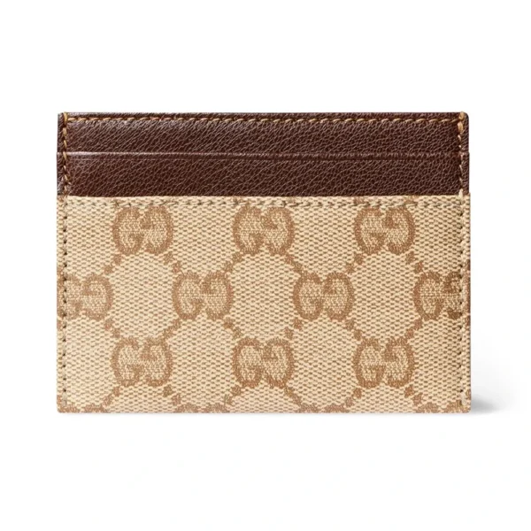 Gucci Horsebit Web Card Case