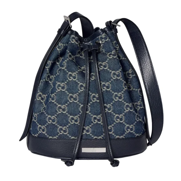 Gucci Venice Small Bucket Bag - Blue