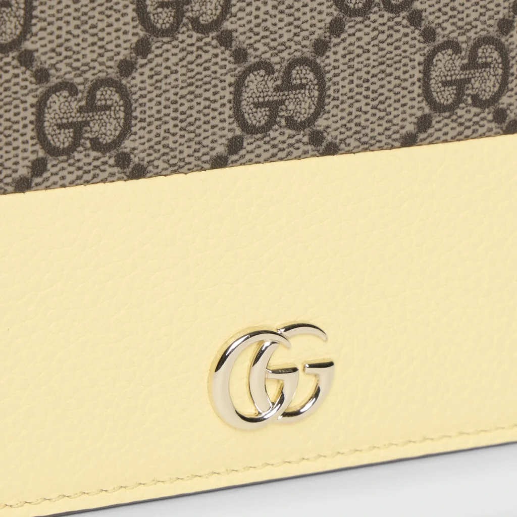 Gucci GG Marmont Wallet on Chain - Beige