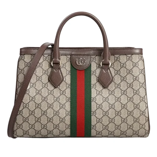 Gucci Ophidia Medium Tote Bag Beige