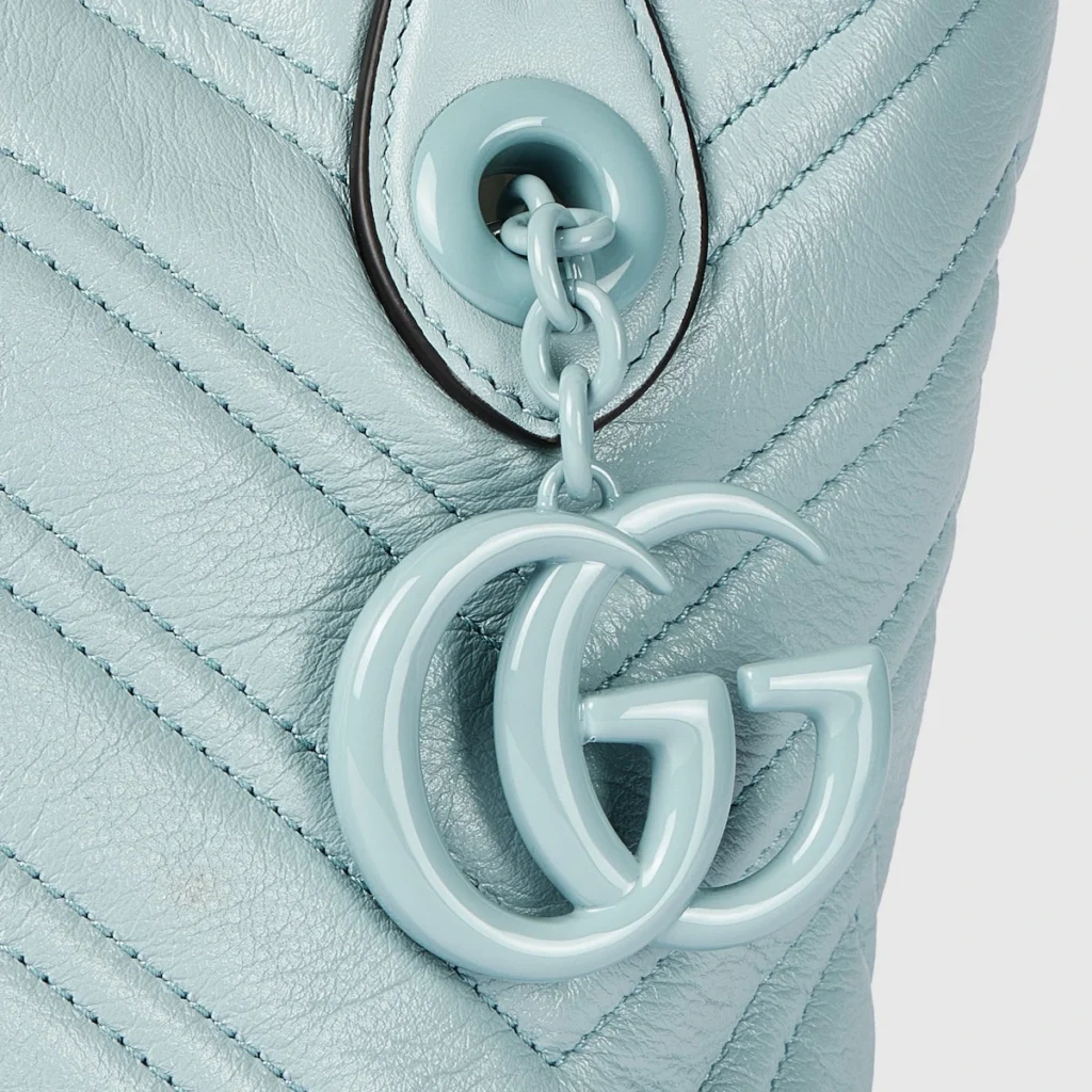 Gucci GG Marmont Small Tote Bag - Blue