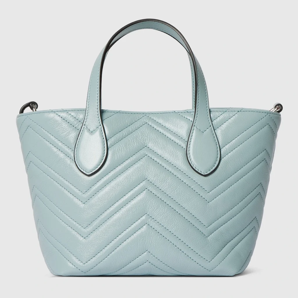 Gucci GG Marmont Small Tote Bag - Blue