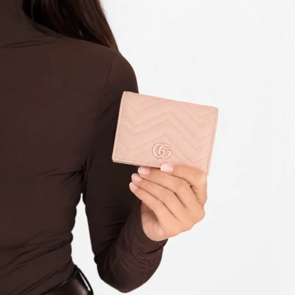 Gucci GG Marmont Wallet - Pink