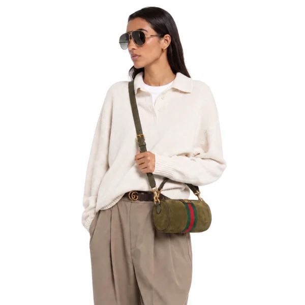 Gucci Ophidia Mini Bag - Green