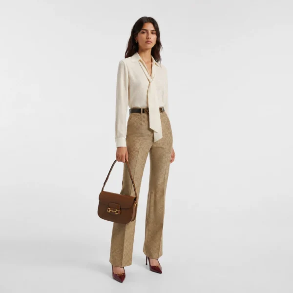 Gucci Horsebit 1955 Medium Shoulder Bag - Brown
