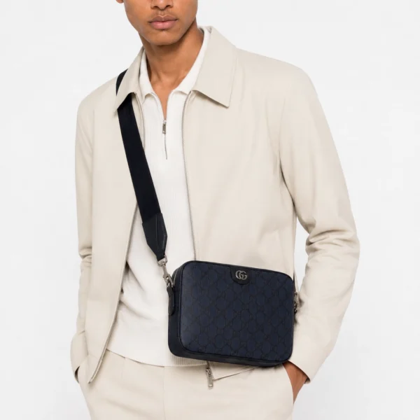 Gucci Ophidia Style Messenger Bag - Blue