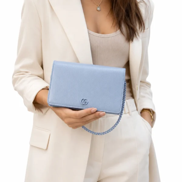 Gucci mini chain bag - Blue