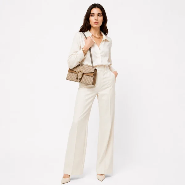 Gucci Dionysus Medium Shoulder Bag - Beige