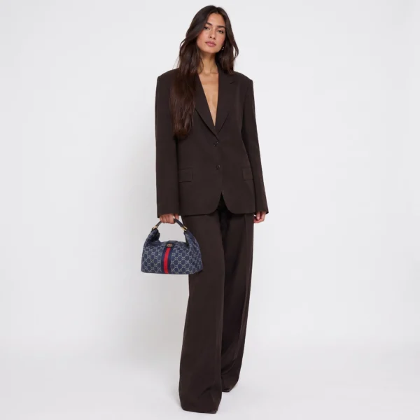 Gucci Vanity Medium Top Handle Bag - Blue