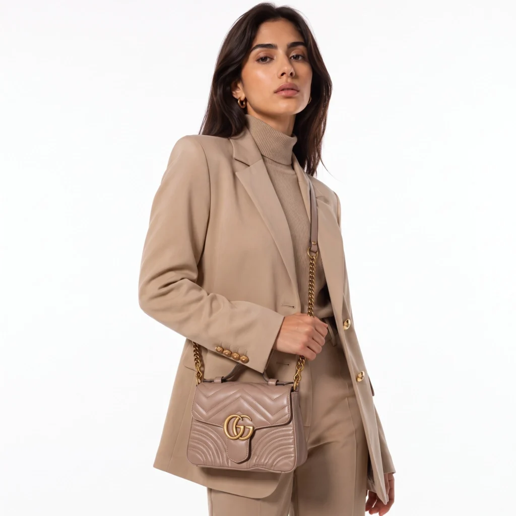 Gucci Flap leather crossbody bag